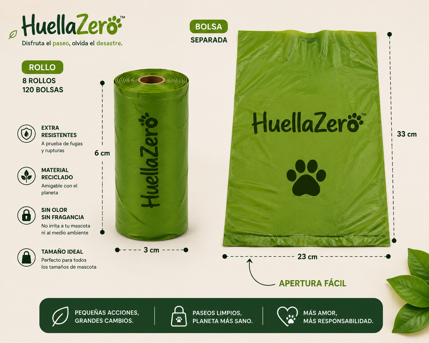 🐾 HuellaZero™ | Kit Premium para Paseos Responsables