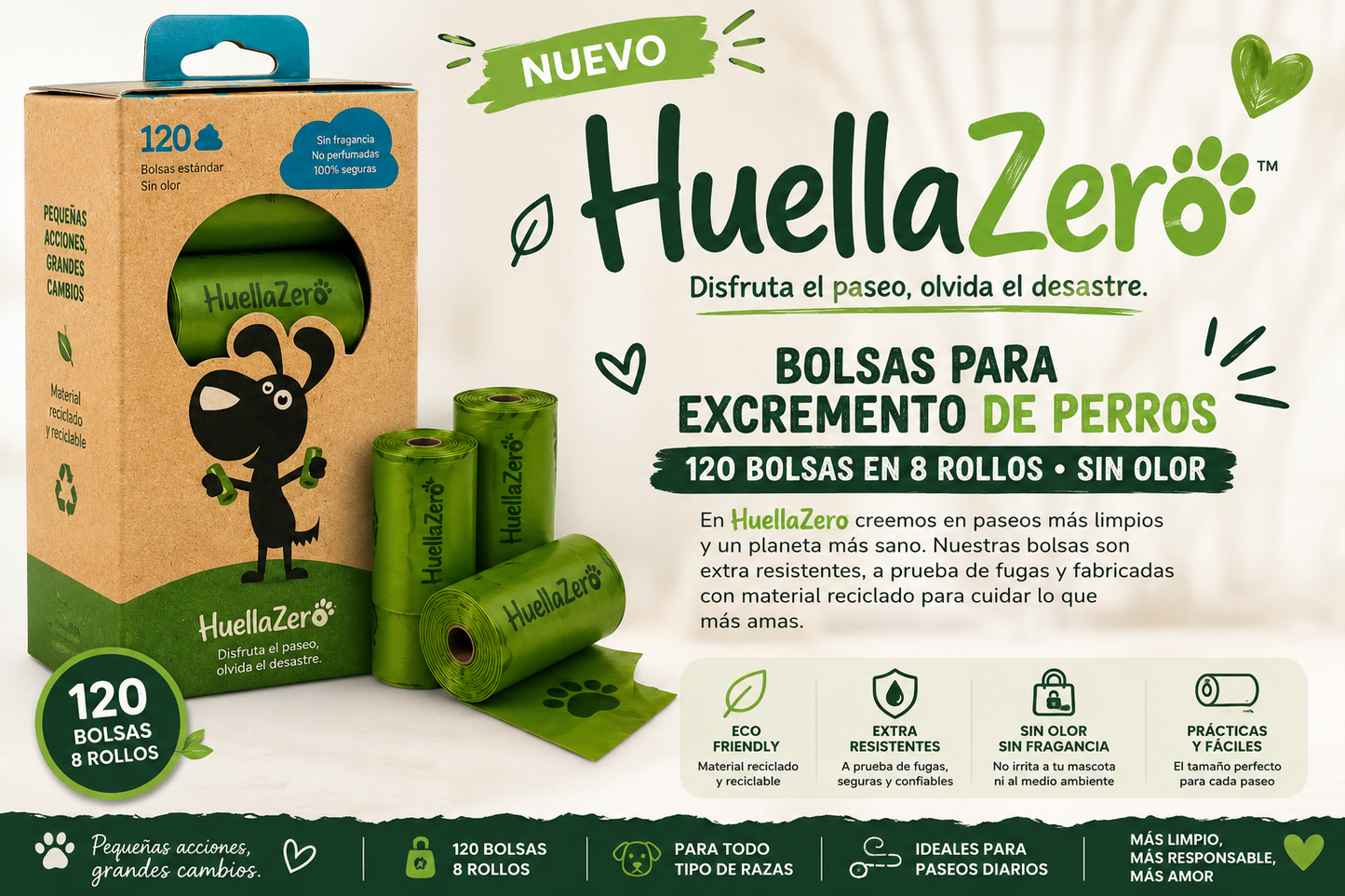 🐾 HuellaZero™ | Kit Premium para Paseos Responsables